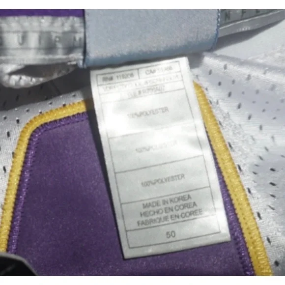 Minnesota Vikings Brett Favre Captain Reebok Jersey L